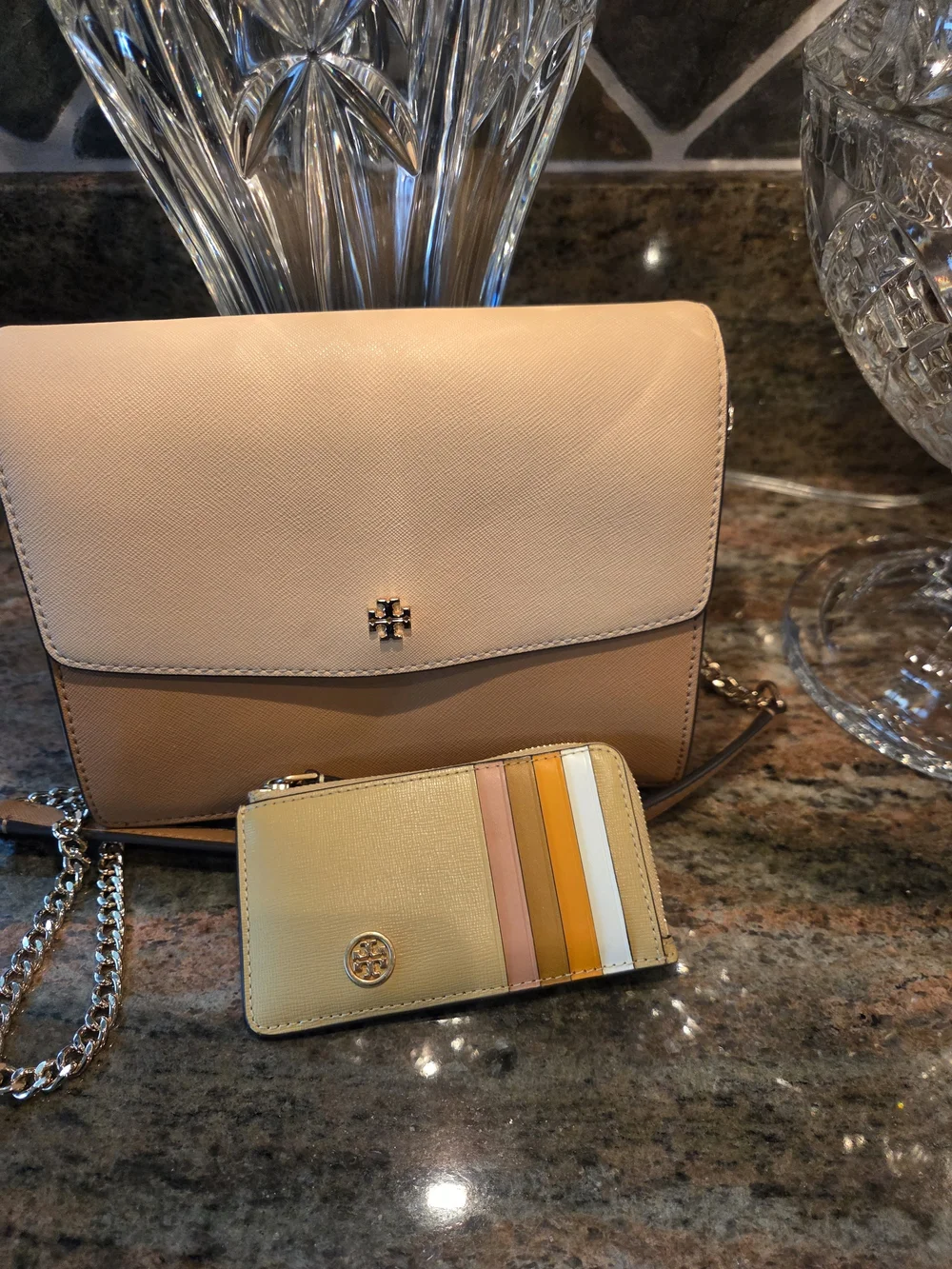 Tory Burch Crossbody Bag & Card Case